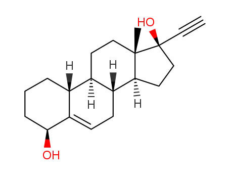(4S,8R,9S,10R,13S,14S,17R)-17-Ethynyl-13-methyl-2,3,4,7,8,9,10,11,12,13,14,15,16,17-tetradecahydro-1H-cyclopenta[a]phenanthrene-4,17-diol