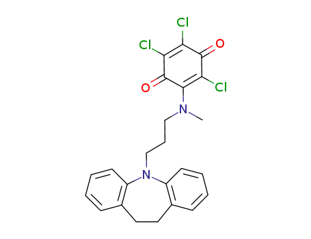 3,5,6-Trichlor-2-azepin-5-yl)propylamino>-1,4-benzochinon