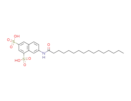 7-(palmitoylamino)-1,3-naphthalene disulfonic acid