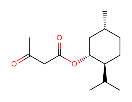 Butanoic acid, 3-oxo-,(1R,2S,5R)-5-methyl-2-(1-methylethyl)cyclohexyl ester