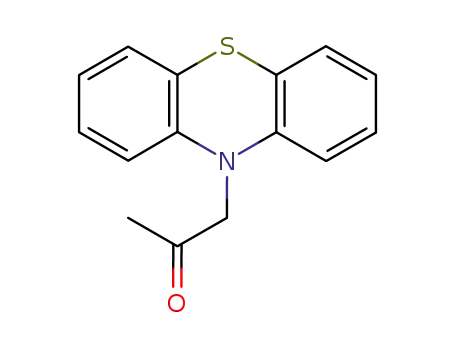 Molecular Structure of 15375-56-1 (Phenothiazin-10-yl-2-propanone)
