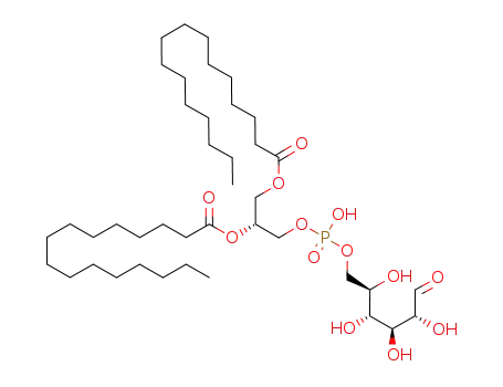 Hexadecanoic acid (R)-1-hexadecanoyloxymethyl-2-[hydroxy-((2R,3R,4S,5R)-2,3,4,5-tetrahydroxy-6-oxo-hexyloxy)-phosphoryloxy]-ethyl ester