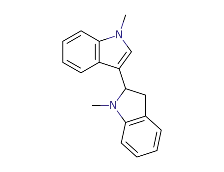 Molecular Structure of 6637-11-2 (2,3'-Bi-1H-indole,2,3-dihydro-1,1'-dimethyl-)