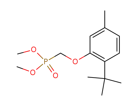 dimethyl 2-tert-butyl-5-methylphenoxymethylphosphonate