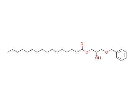 Molecular Structure of 1487-50-9 ([S,(+)]-3-O-Benzyl-1-O-palmitoyl-L-glycerol)