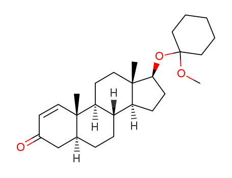 17-(1-methoxycyclohexyl)oxy-10,13-dimethyl-4,5,6,7,8,9,11,12,14,15,16,17-dodecahydrocyclopenta[a]phenanthren-3-one cas  7483-09-2