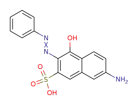 7-Amino-4-hydroxy-3-(phenylazo)naphthalene-2-sulphonic acid