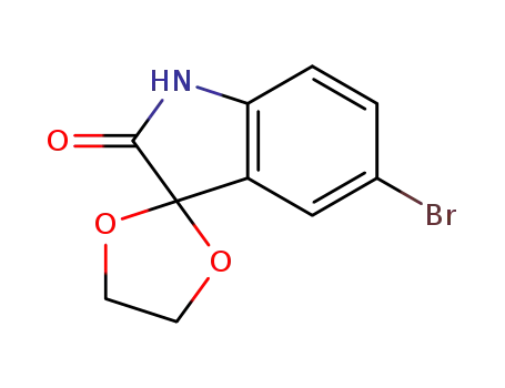 5’-bromo-1‘,2’-dihydrospiro[1,3-dioxolane-2,3’-indole]-2’-one