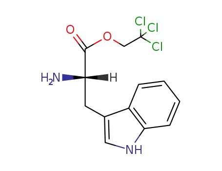 Molecular Structure of 113322-02-4 (L-Tryptophan, 2,2,2-trichloroethyl ester)