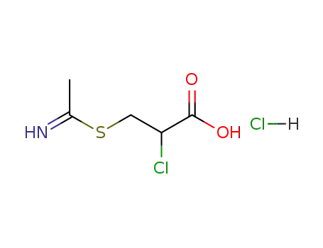 S-(2-Carboxy-2-chlorethyl)thioacetamid-hydrochlorid