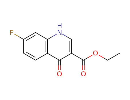 7-fluoro-1,4-dihydro-4-oxo-3-quinoline carboxylic acid ethyl ester