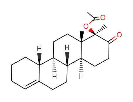 Acetic acid (1R,4aS,4bR,10aR,10bS,12aS)-1,12a-dimethyl-2-oxo-1,2,3,4,4a,4b,5,6,8,9,10,10a,10b,11,12,12a-hexadecahydro-chrysen-1-yl ester