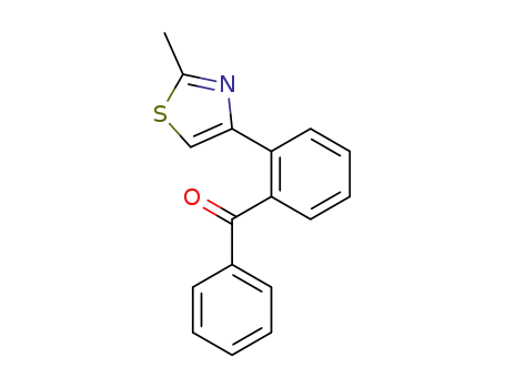 4-(2-benzoylphenyl)-2-methylthiazole