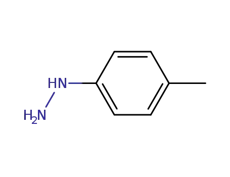Molecular Structure of 539-44-6 (p-tolyl-hydrazin)