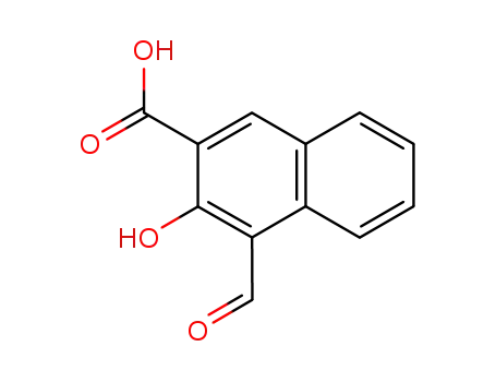 4-Formyl-3-hydroxynaphthalene-2-carboxylic acid