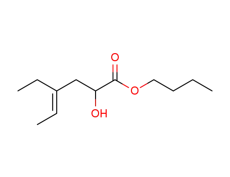 (E)-4-ethyl-2-hydroxy-4-hexenoate