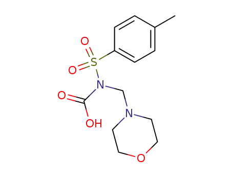 N-morpholinomethyl-p-toluenesulfonylcarbamic acid