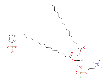 Toluene-4-sulfonate{2-[((R)-2,3-bis-hexadecanoyloxy-propoxy)-chloro-phosphoryloxy]-ethyl}-trimethyl-ammonium;