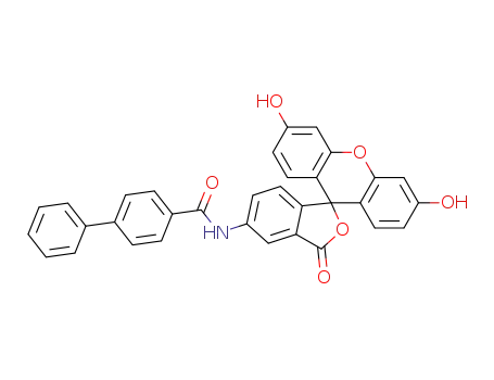 N-(4-biphenylcarbonyl)-5-aminofluorescein