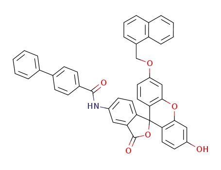 3'-O-(1-naphthyl)methyl-5-aminofluorescein