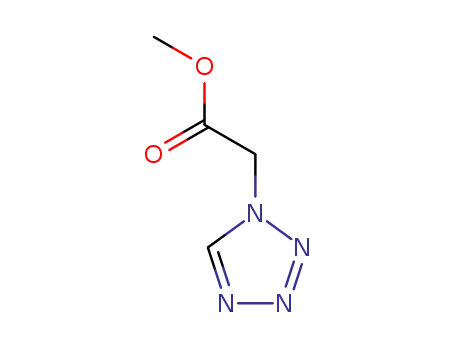 (1H-tetrazol-1-yl)-2-acetic acid methyl ester