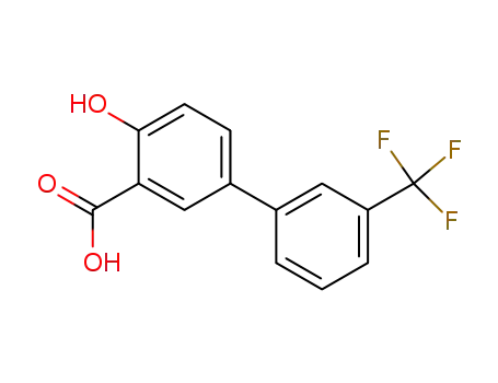 4-Hydroxy-3'-trifluoromethyl-biphenyl-3-carboxylic acid