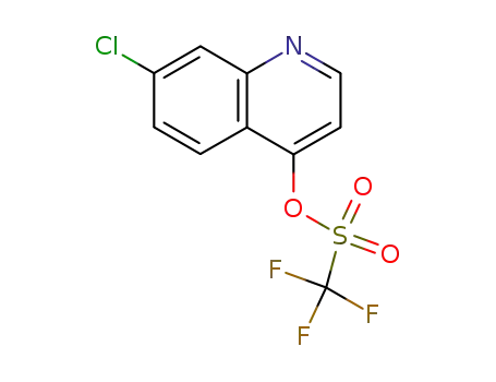 Trifluoro-methanesulfonic acid 7-chloro-quinolin-4-yl ester