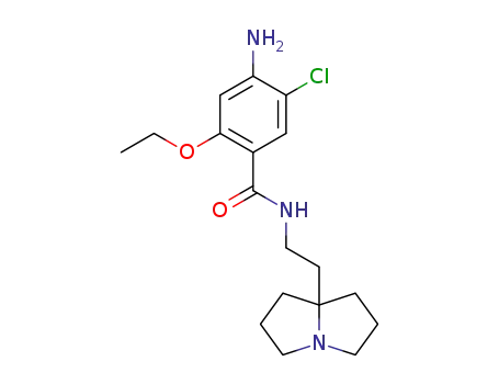 4-Amino-5-chloro-2-ethoxy-N-[2-(tetrahydro-pyrrolizin-7a-yl)-ethyl]-benzamide