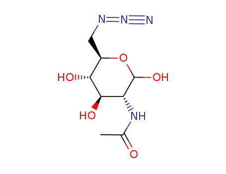 2-acetamido-6-azido-2,6-dideoxy-D-glucopyranoside