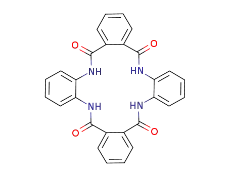 1,4,9,12-tetraazacyclo-2,3,6,7,10,11,14,15-tetrabenzo-cetanan-5,8,13,16-tetraone
