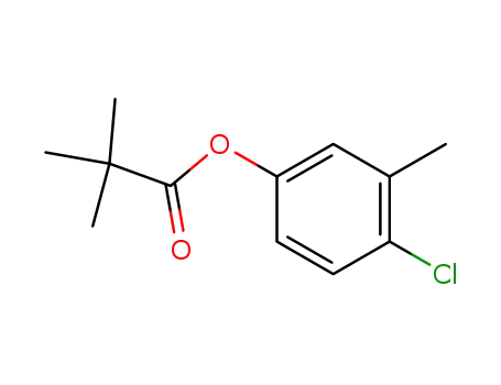 2,2-dimethyl-propionic acid 4-chloro-3-methyl-phenyl ester