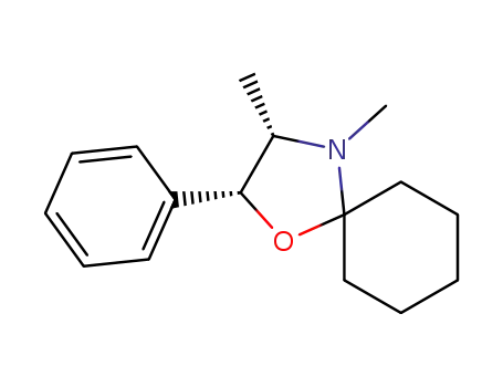 (2R)-3c,4-dimethyl-2r-phenyl-1-oxa-4-aza-spiro[4.5]decane
