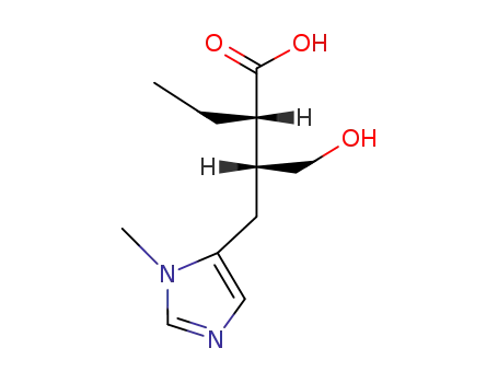 Molecular Structure of 28406-15-7 (pilocarpic acid)