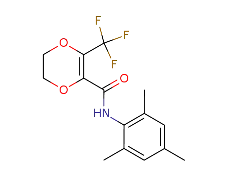 5,6-dihydro-2-trifluoromethyl-N-(2,4,6-trimethyl)phenyl-1,4-dioxin-3-carboxamide