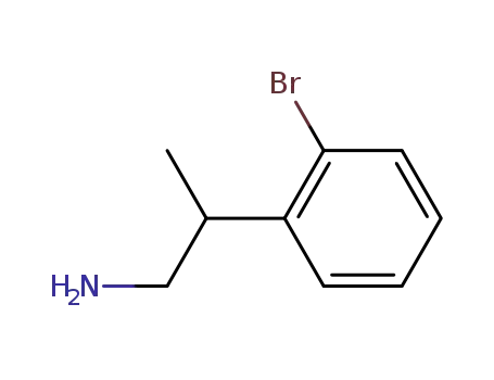Molecular Structure of 337966-00-4 (Benzeneethanamine, 2-bromo-b-methyl-)