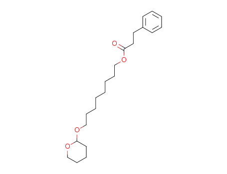 8-(2-tetrahydropyranyloxy)octyl 3-phenylpropanoate