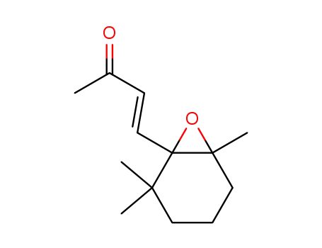 Molecular Structure of 36340-49-5 ((3E)-4-(2,2,6-trimethyl-7-oxabicyclo[4.1.0]hept-1-yl)but-3-en-2-one)