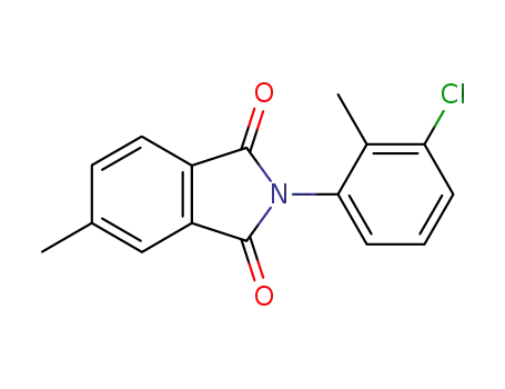 2-(3-chloro-2-methyl-phenyl)-5-methyl-isoindole-1,3-dione