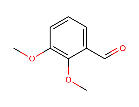 Molecular Structure of 86-51-1 (2,3-Dimethoxybenzaldehyde)