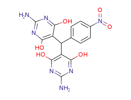 5,5'-(4-nitrobenzylidene)bis(2-amino-4,6-dihydroxypyrimidine)