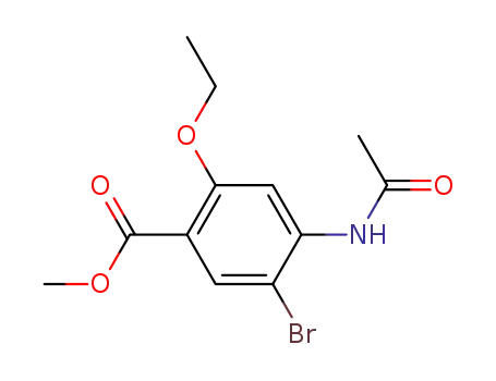 methyl 4-acetylamino-5-bromo-2-ethoxybenzoate