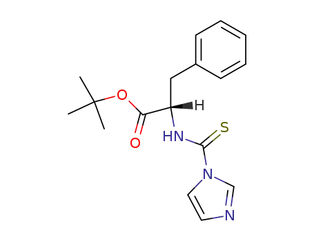 2-[(imidazole-1-carbothioyl)-amino]-3-phenyl-propionic acid tert-butyl ester
