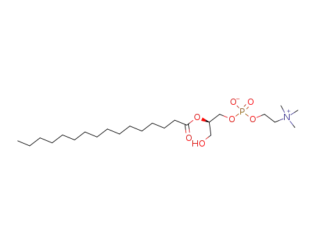 1-palmitoyl-2-hydroxy-sn-glycero-3-phosphocholine