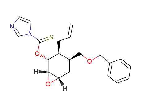 O-[(1R,2S,3S,5S,6S)-5-benzyloxymethyl-6-(2-propenyl)-2,3-epoxycyclohexanyl]-1-imidazothioate