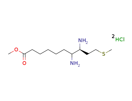 7,8-diamino-10-methylsulfanyl-decanoic acid methyl ester dihydrochloride