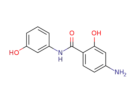 4-amino-2-hydroxy-N-(3-hydroxy-phenyl)-benzamide