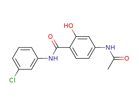 4-acetylamino-N-(3-chloro-phenyl)-2-hydroxy-benzamide