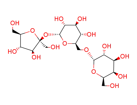 Molecular Structure of 512-69-6 (Raffinose)