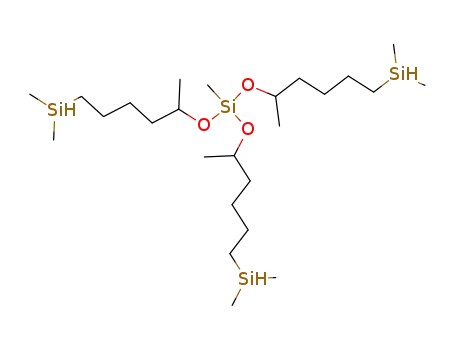Molecular Structure of 848475-37-6 (8,10-Dioxa-2,9,16-trisilaheptadecane,
9-[[5-(dimethylsilyl)-1-methylpentyl]oxy]-2,7,9,11,16-pentamethyl-)