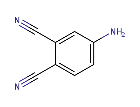 Molecular Structure of 56765-79-8 (4-Aminophthalonitrile)